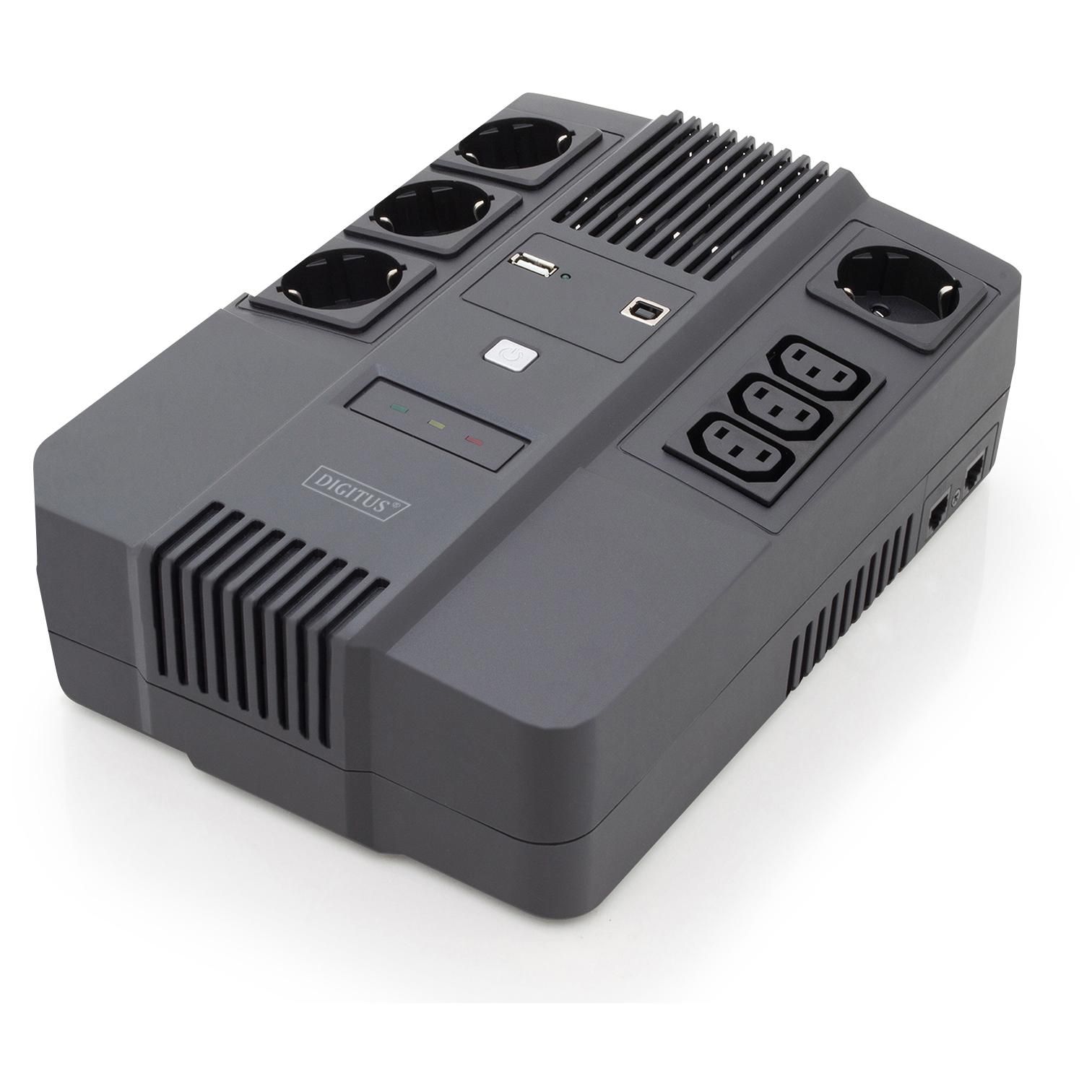 Digitus Onduleur All-in-One, 800VA/480W, LED
