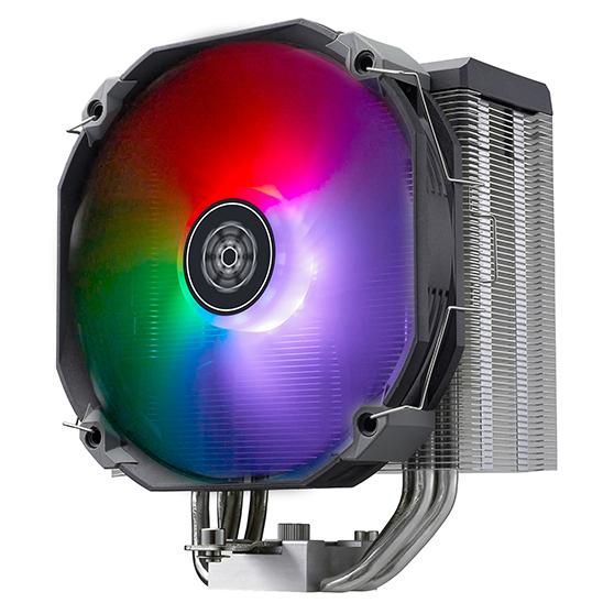 Silverstone SST-ARV140-ARGB 14cm Air Cooler - Black/Gray