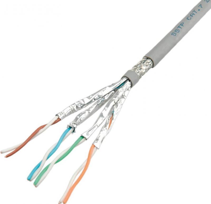 Roline 300m Cat6a S/FTP (S-STP) Network Cable - Grey
