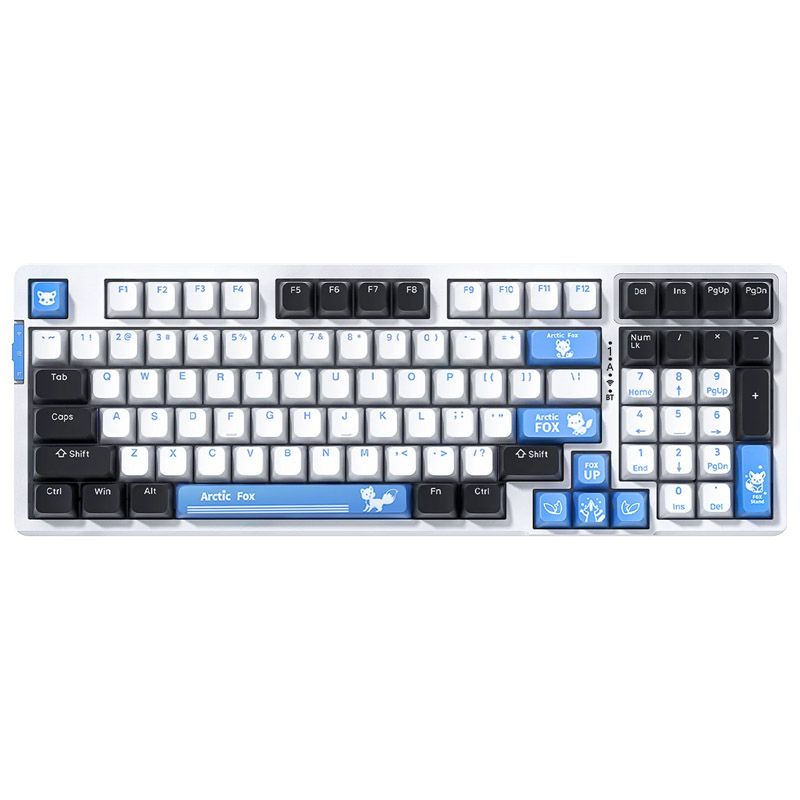 Vgn V98Pro V2 Gaming Keyboard, Arctic Fox