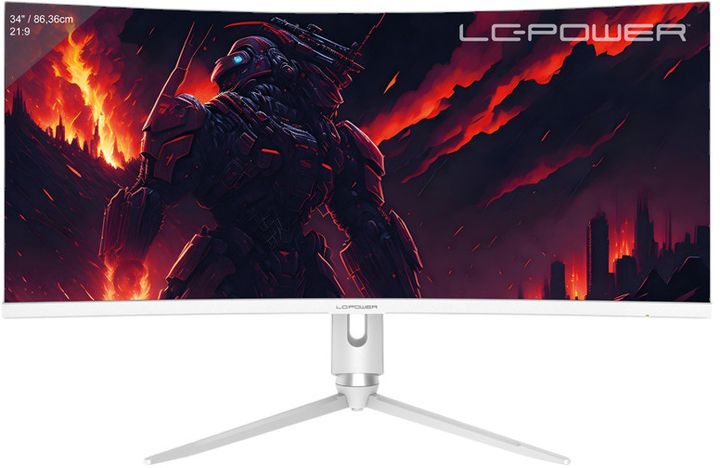 Écran LC-Power LC-M34-Q-C-PRO 86,4 cm (34") Quad HD UltraLarge