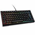 Teclado gaming Ducky Tinker 75, RGB - Velocidad MX Plata