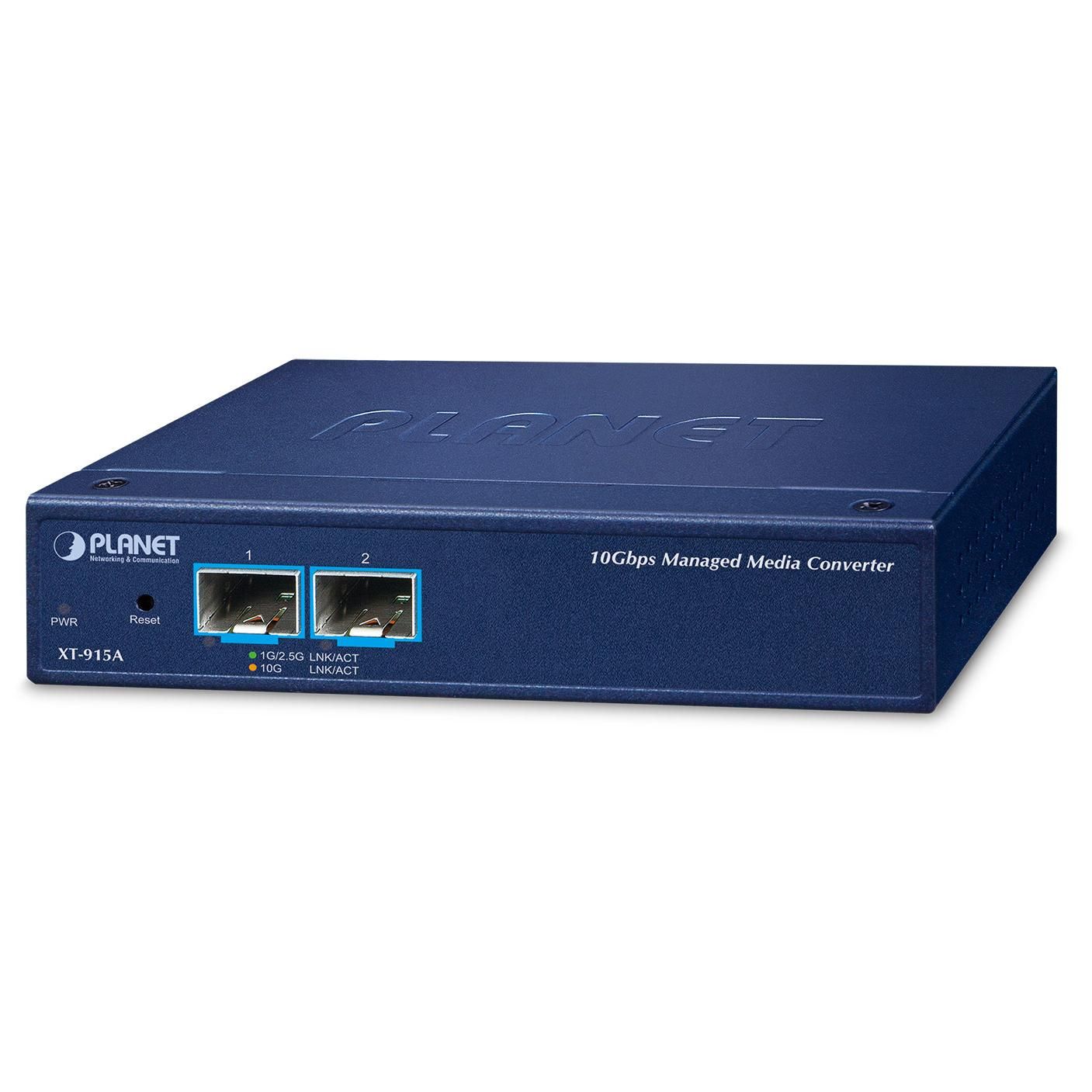 Planet 2-Port 10G/1GBASE-X SFP+ Network Converter