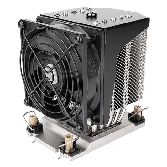 Silverstone CPU Cooler, 92mm Air Cooler, Black, 1 Piece
