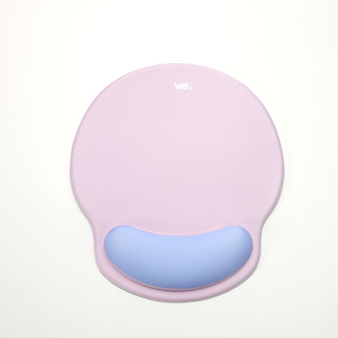 WE Pop Mouse Pad with Wrist Rest, Bi-color Violet