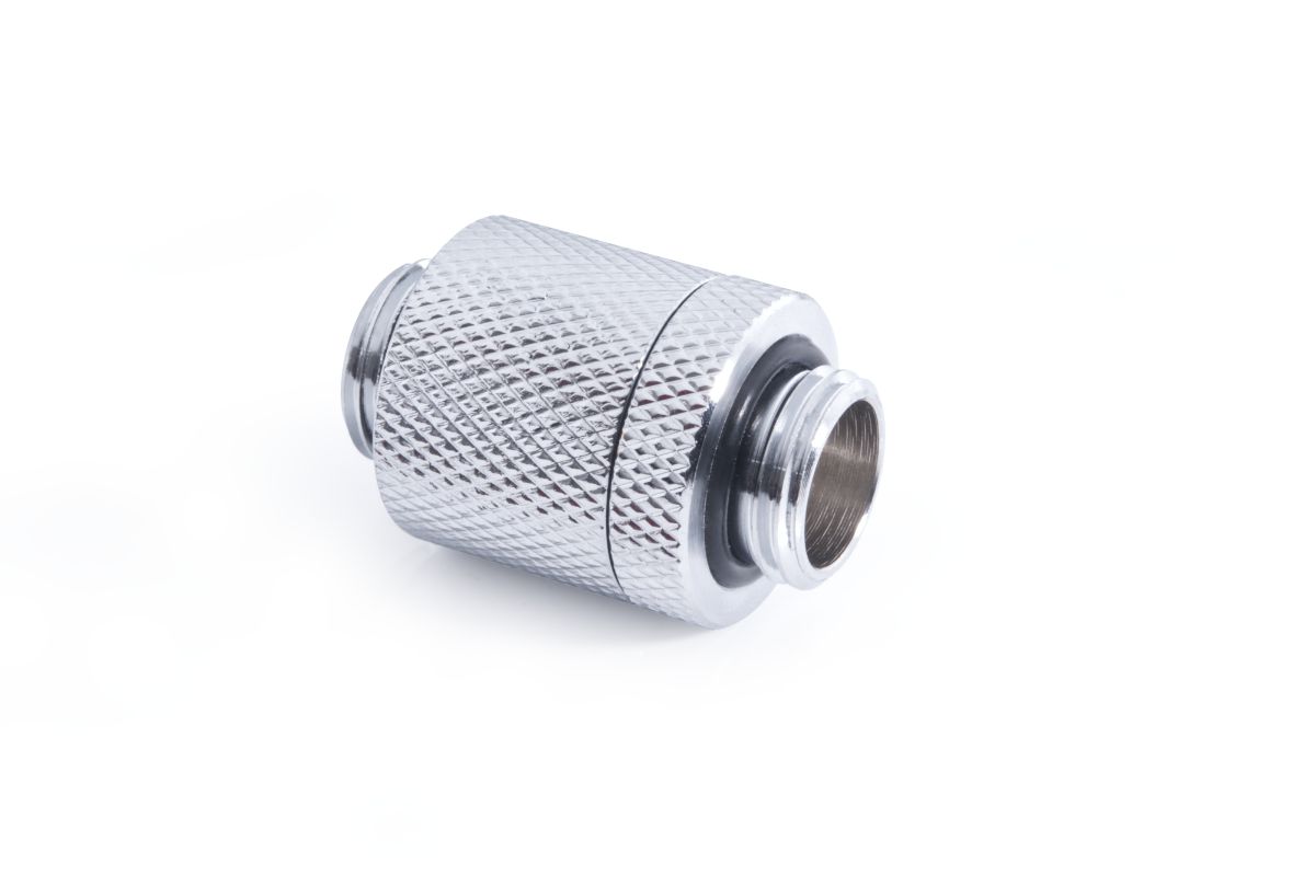 Alphacool D-Plug 20mm G1/4 Silver on G1/4 Silver - 1021897
