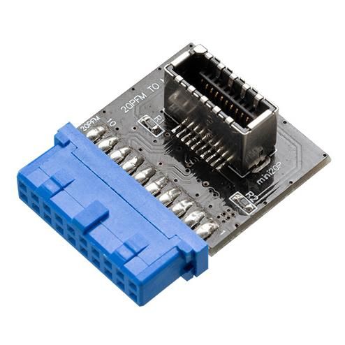 Akasa USB 3.0 to USB 3.1 Adapter, Blue