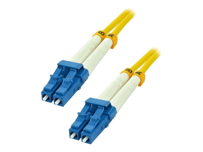 MCL Single-Mode LC (M) to LC (M) Connector Cable - 2m - Duplex - OS2 - Halogen-Free