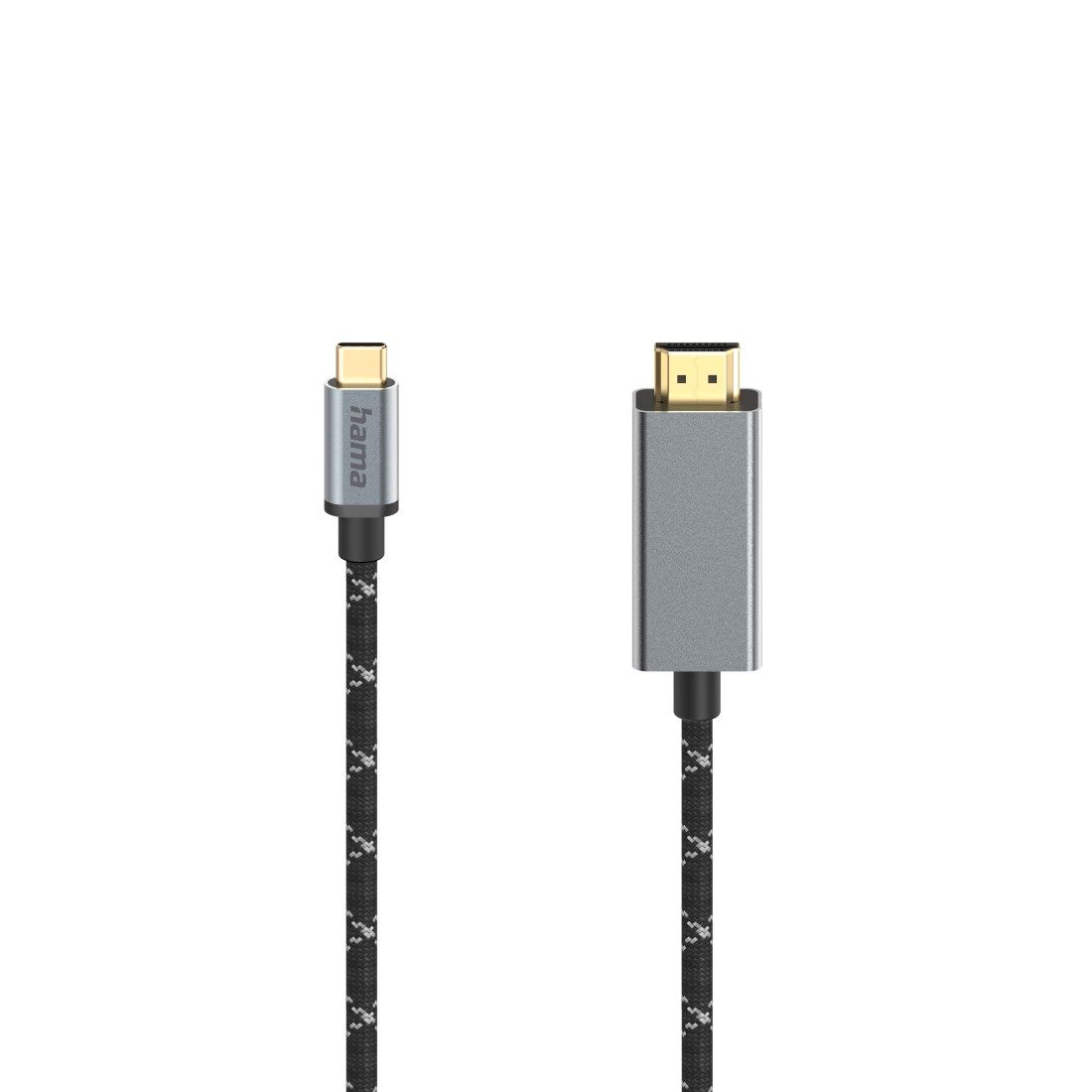 Hama USB-C to HDMI Cable - 8K@60Hz, Aluminum, 5ft