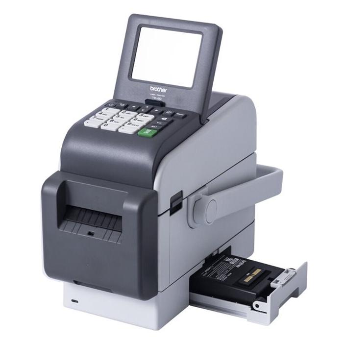 Brother TD-2350DSAH300 - Label/Receipt Printer - Black & White - Direct Thermal - Roll (6.3 cm) - 300 dpi - Up to 152.4 mm/sec - Wi-Fi(n), Bluetooth 5.2, LAN, USB 2.0, USB Host