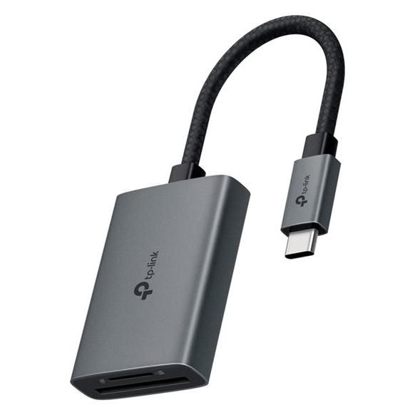 TP-Link UA430C V1 - USB-C Card Reader (microSD UHS-I, microSDHC UHS-I, microSDXC UHS-I, SDHC UHS-I, SDXC UHS-I)