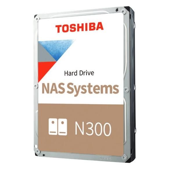 Toshiba N300 NAS - 4TB Internal Hard Drive - 3.5" SATA 6Gb/s - 7200 RPM - 512MB Cache