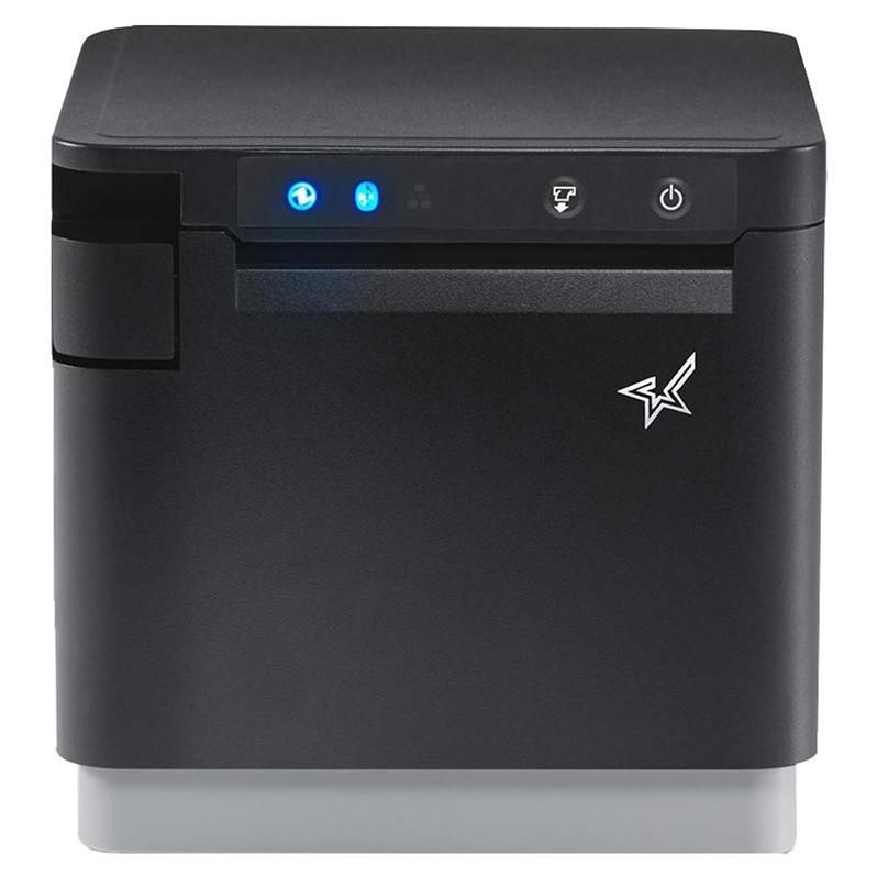 Star Micronics mC-Print3 MCP31CI - Direct Thermal Receipt Printer - 8 cm Roll - 203 dpi - Up to 400 mm/sec - USB-C, LAN, USB Host - Cutter - Black