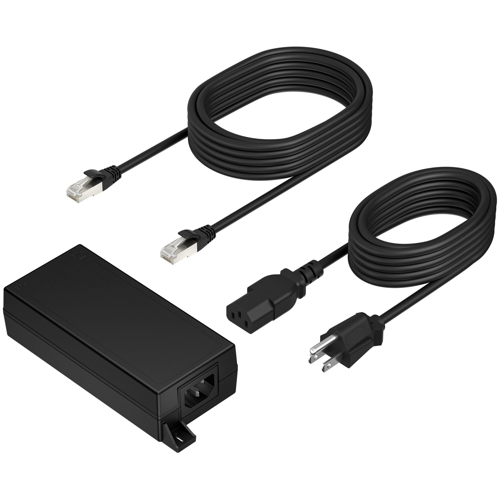 Adaptador HP Poly PoE++ de 65 W con cable Cat6A
