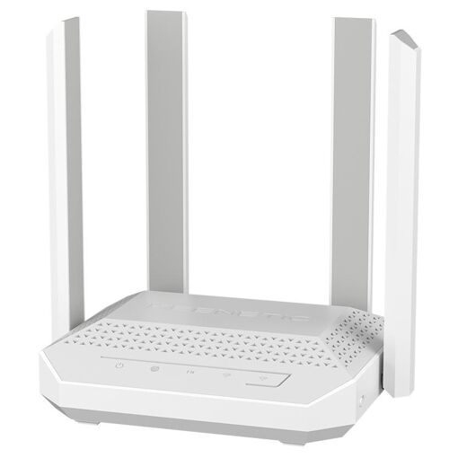 Keenetic Sprinter (KN-3711) - Enrutador/Amplificador de Red Maillé Wi-Fi 6 con Switch Inteligente Gigabit de 4 Puertos