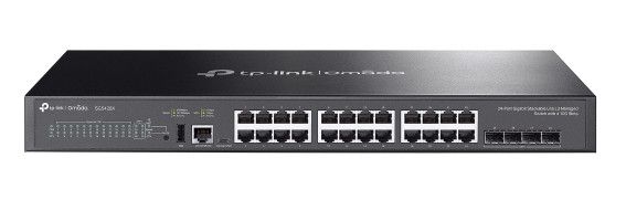 Commutateur réseau TP-Link Omada SG5428X Gigabit Ethernet (10/100/1000) Noir