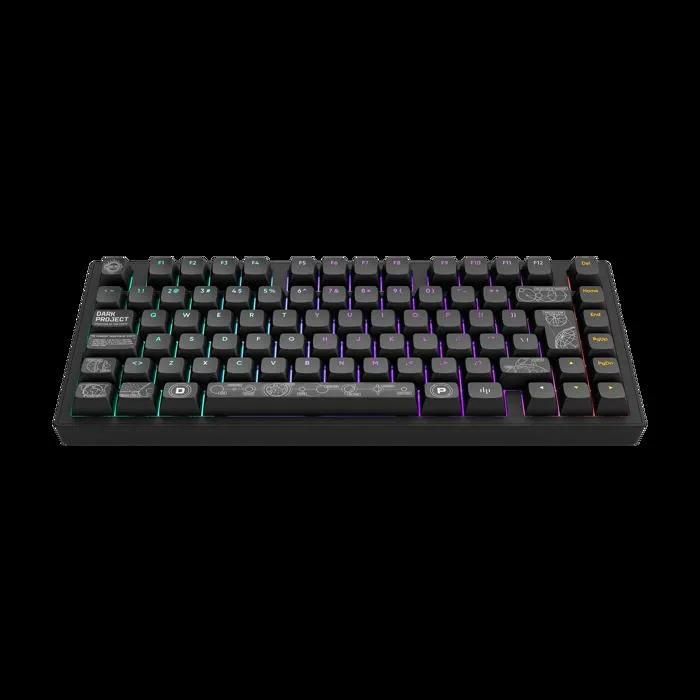 Teclado mecánico inalámbrico Dark Project ALU Terra Nova - Moonstone