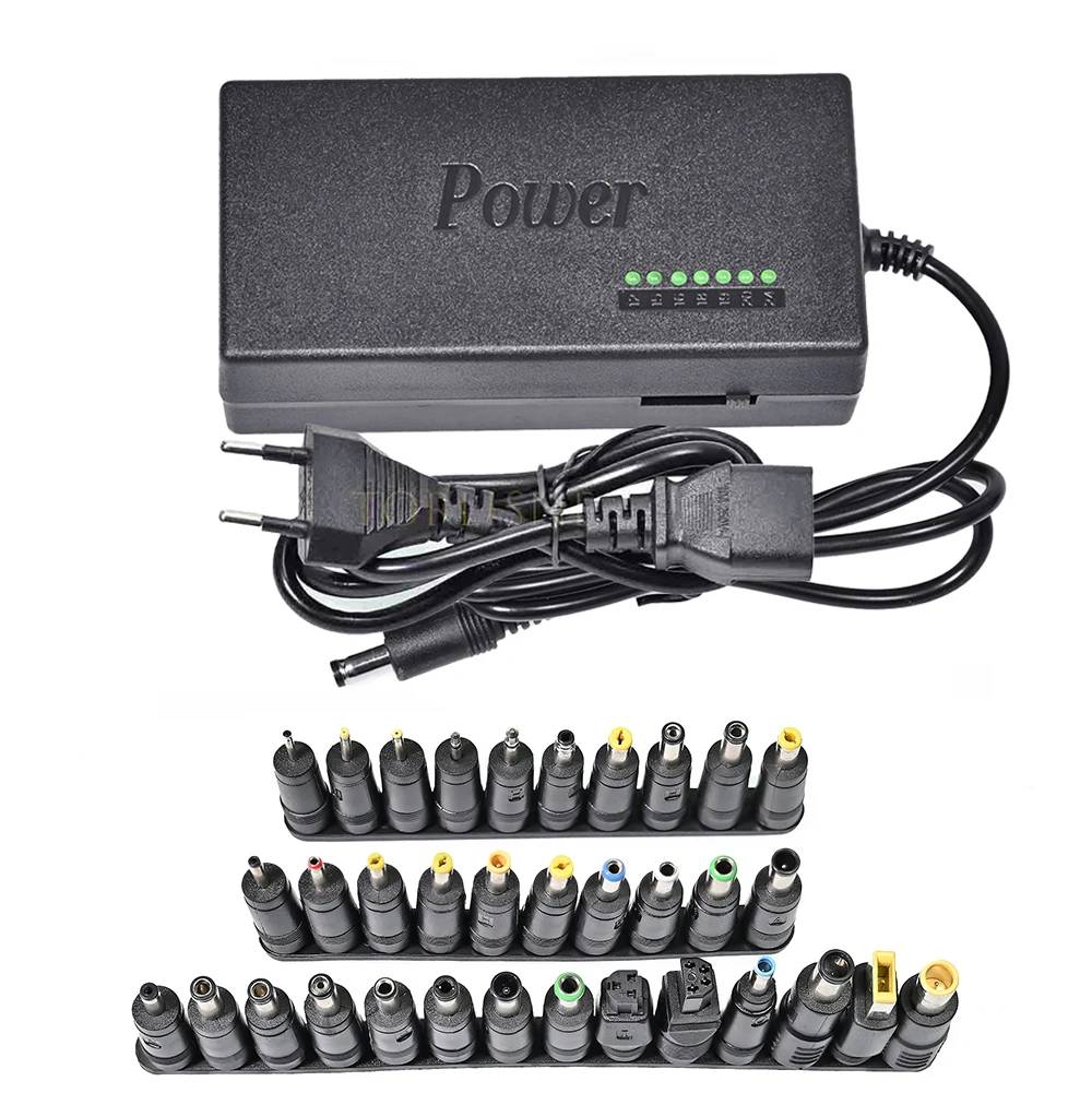 TORLINSE 96W Universal Power Adapter (34-Piece, 12V to 24V, Adjustable)