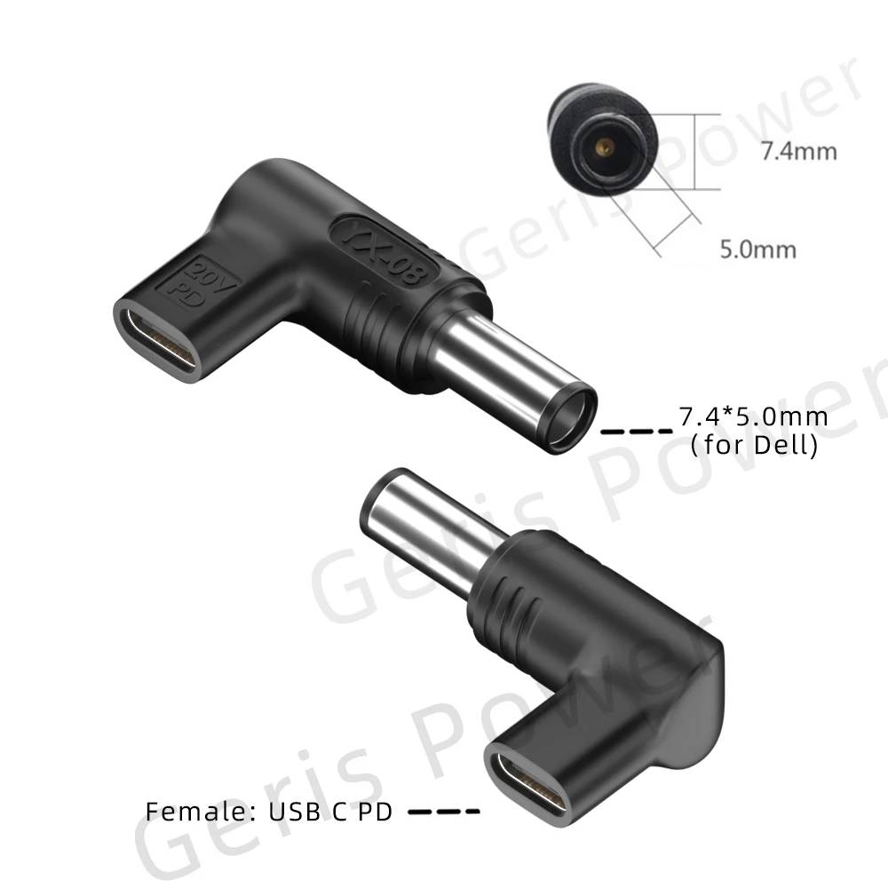 VSDFBSDFUY 100W USB Type C to DC Power Adapter for Laptops