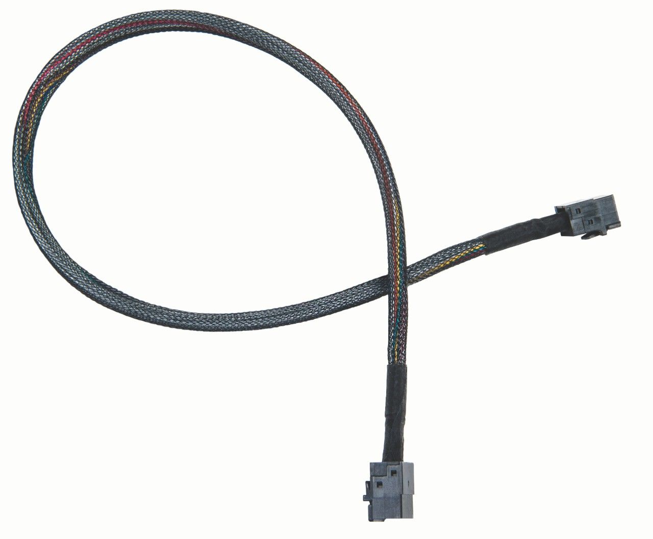 Microchip Technology SAS Cable, 1m, 6 Gbit/s, Black