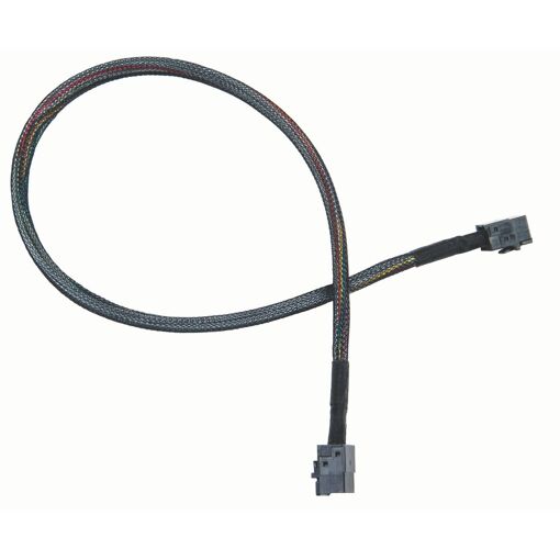 Câble SAS Microchip Technologie, 1 m, 6 Go/s, Noir