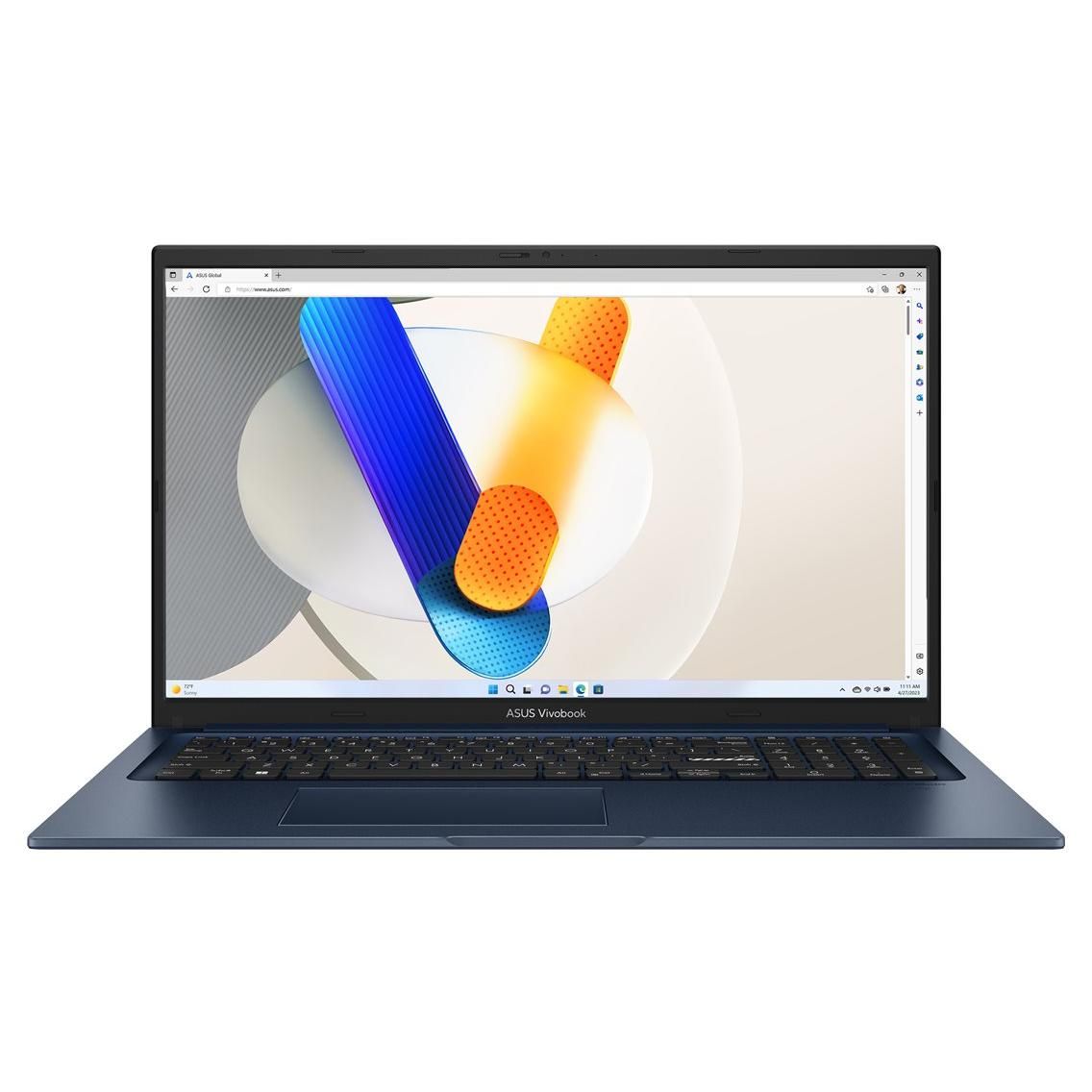 ASUS VivoBook 17 X1704VA - 17.3" Core i7-150U 24GB RAM 1TB SSD Blue AZERTY