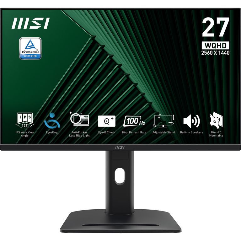 MSI Pro MP275QPG 27" Wide Quad HD LCD Black
