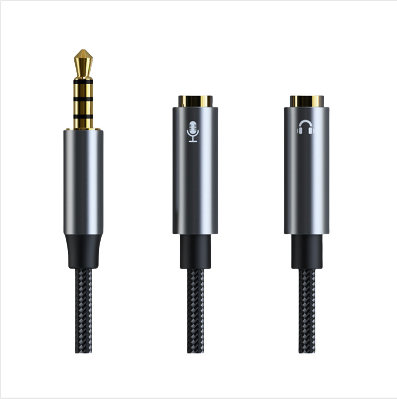 Cable adaptador INF CB01 para auriculares y micrófono