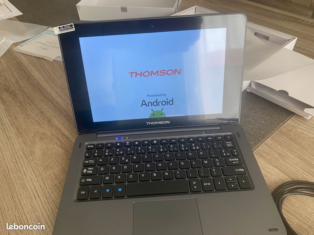 Ordinateur portable Thomson TH-N112 10,1 pouces, 64 Go, Noir
