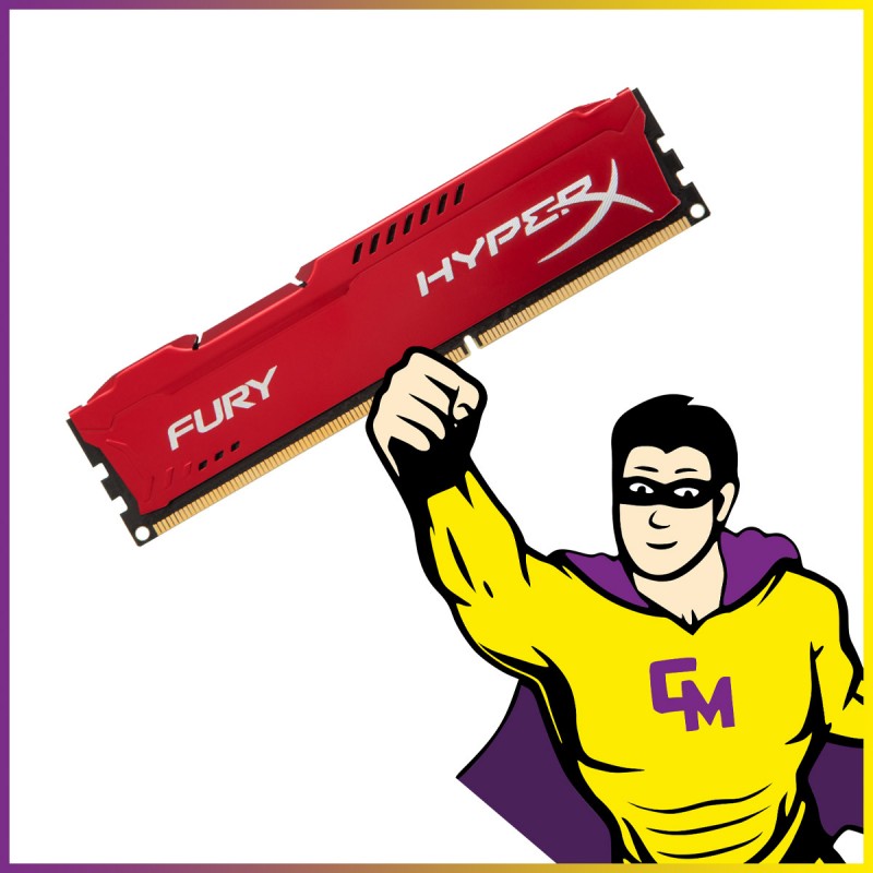 HyperX 8GB DDR3 RAM (HX318C10FRK2/16, 1866MHz)