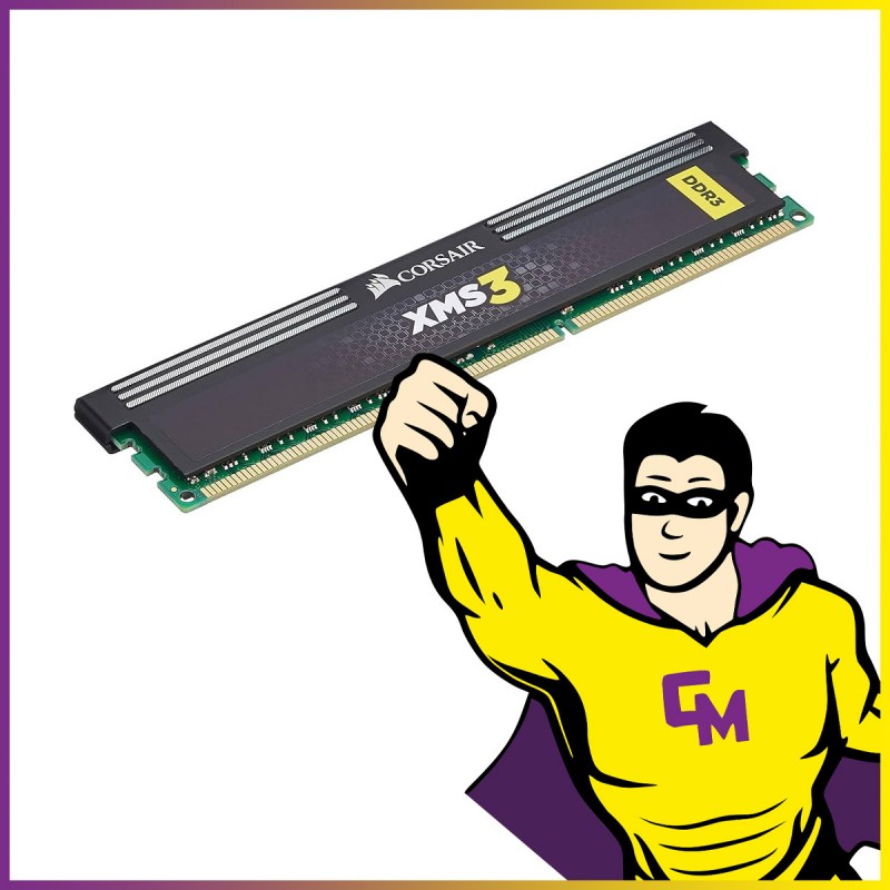 Memoria RAM Corsair 8GB DDR3 (CMX16GX3M2A1333C9)