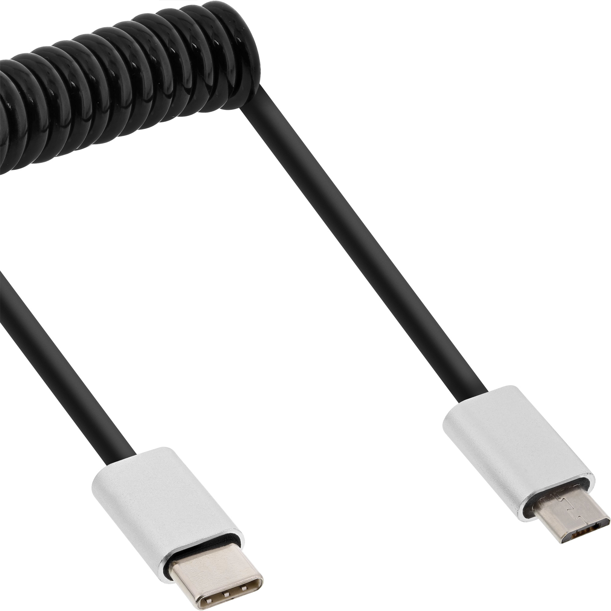 InLine USB Cable 3m USB C to Micro-USB B Black