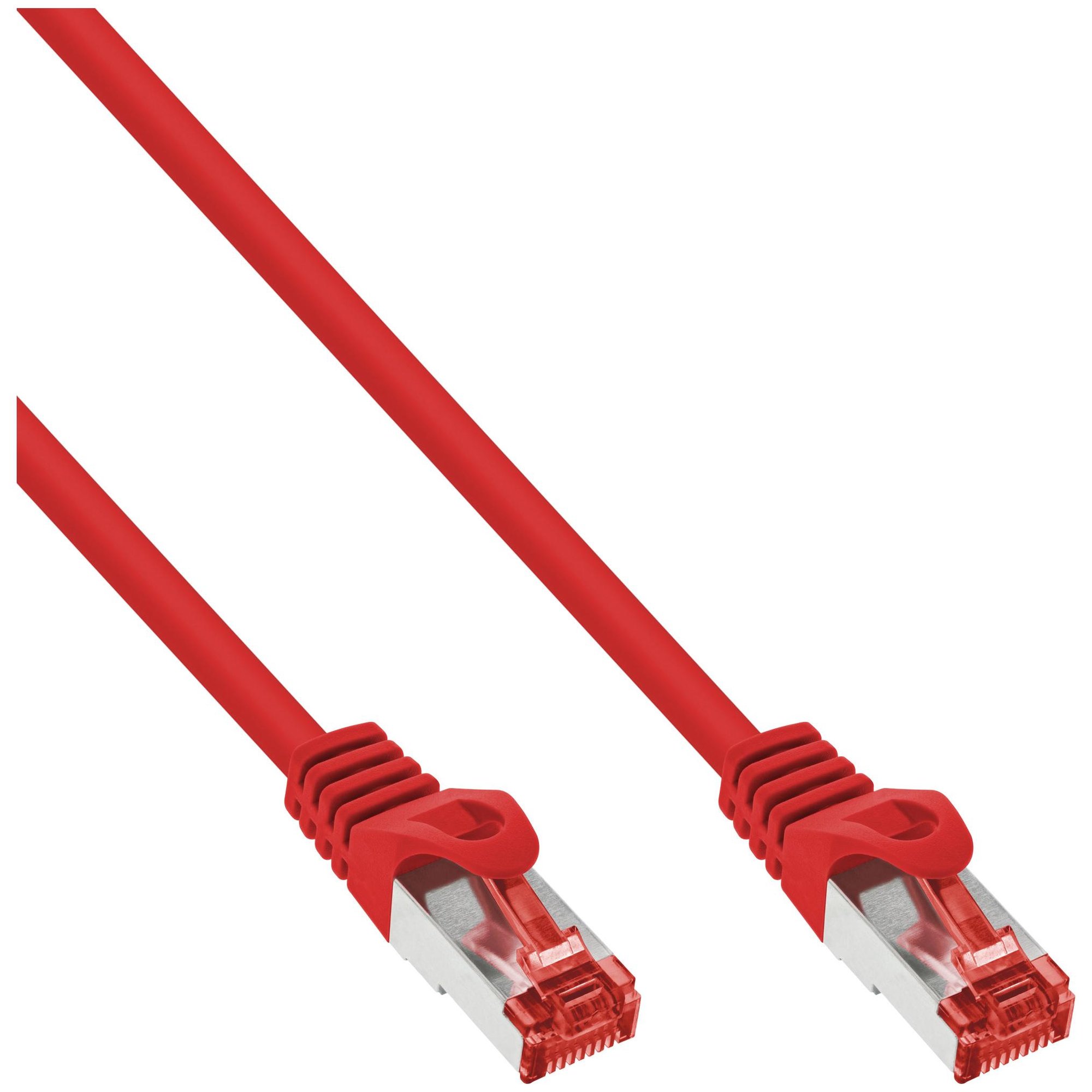 InLine Cat6 S/FTP Cable, 20m Red