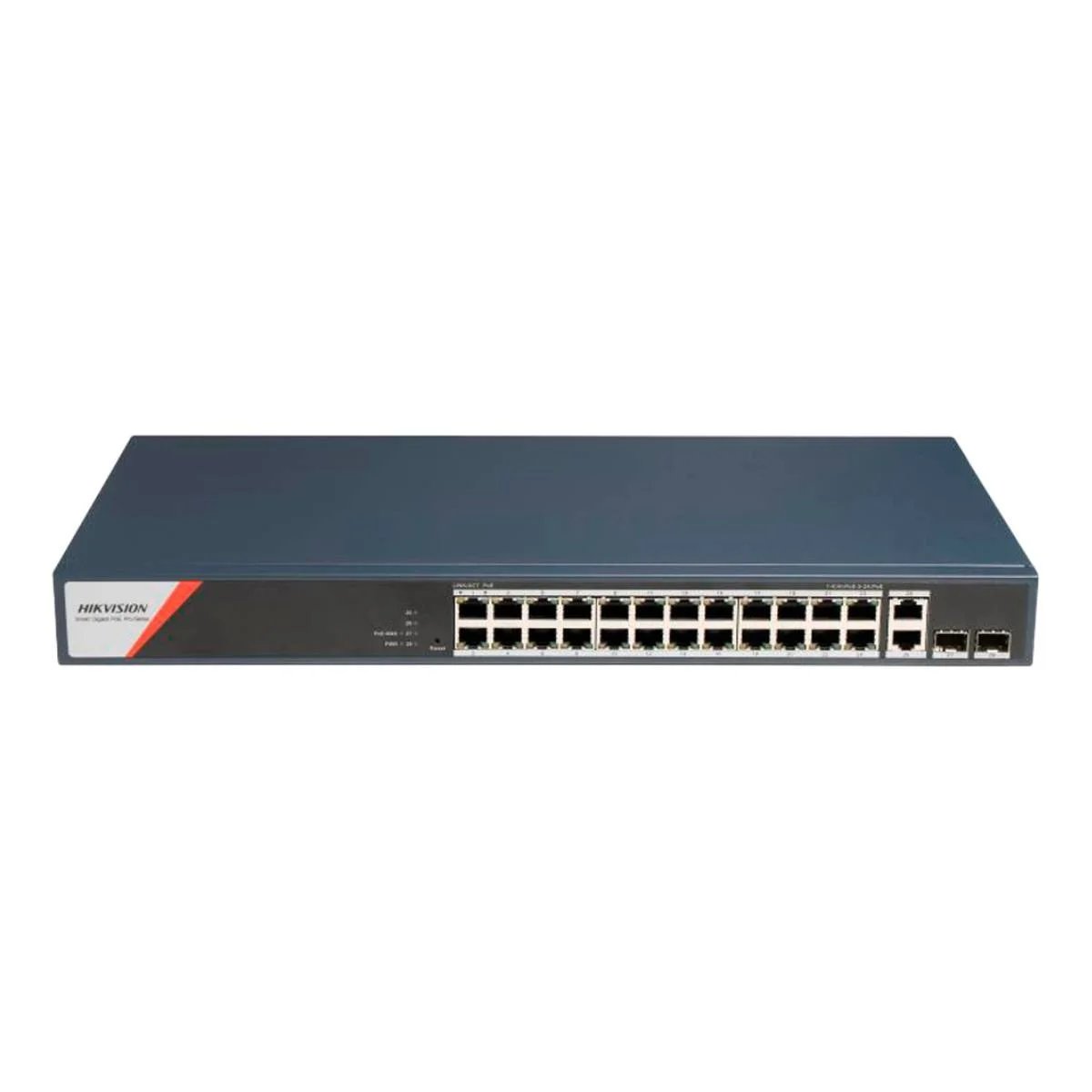 Hikvision DS-3E1528HP-SI-24P2T2F 28-Port 370W Gigabit PoE+ Switch