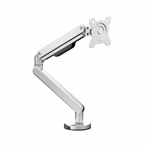 Napofix DM2130S Single Monitor Stand, 13"-32", Silver