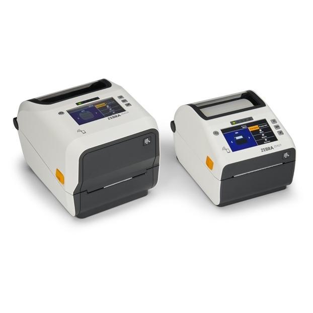 Zebra ZD621t-HC Label Printer - Thermal Transfer - Roll (4.68in) - 203dpi - Up to 127mm/sec - USB 2.0, LAN, Serial, USB Host - White