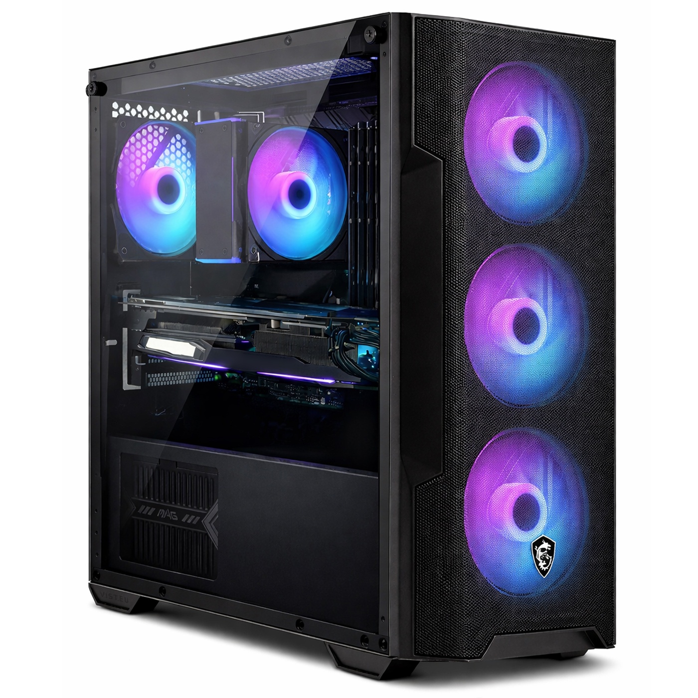 VIST PC PBMSI Core i5-12400F - 32GB RAM - NVIDIA GeForce RTX 5060 - 1TB SSD M.2 - Windows 11