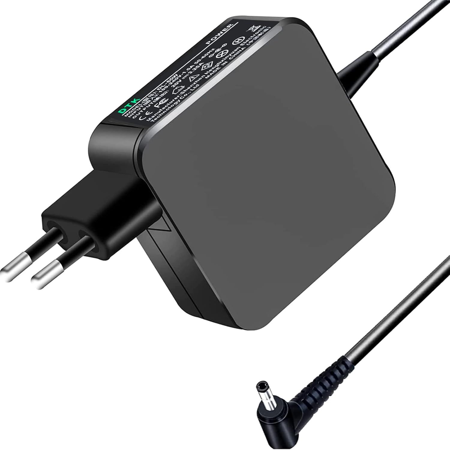Lenovo 65W Laptop Charger, 20V 3.25A PC Adapter