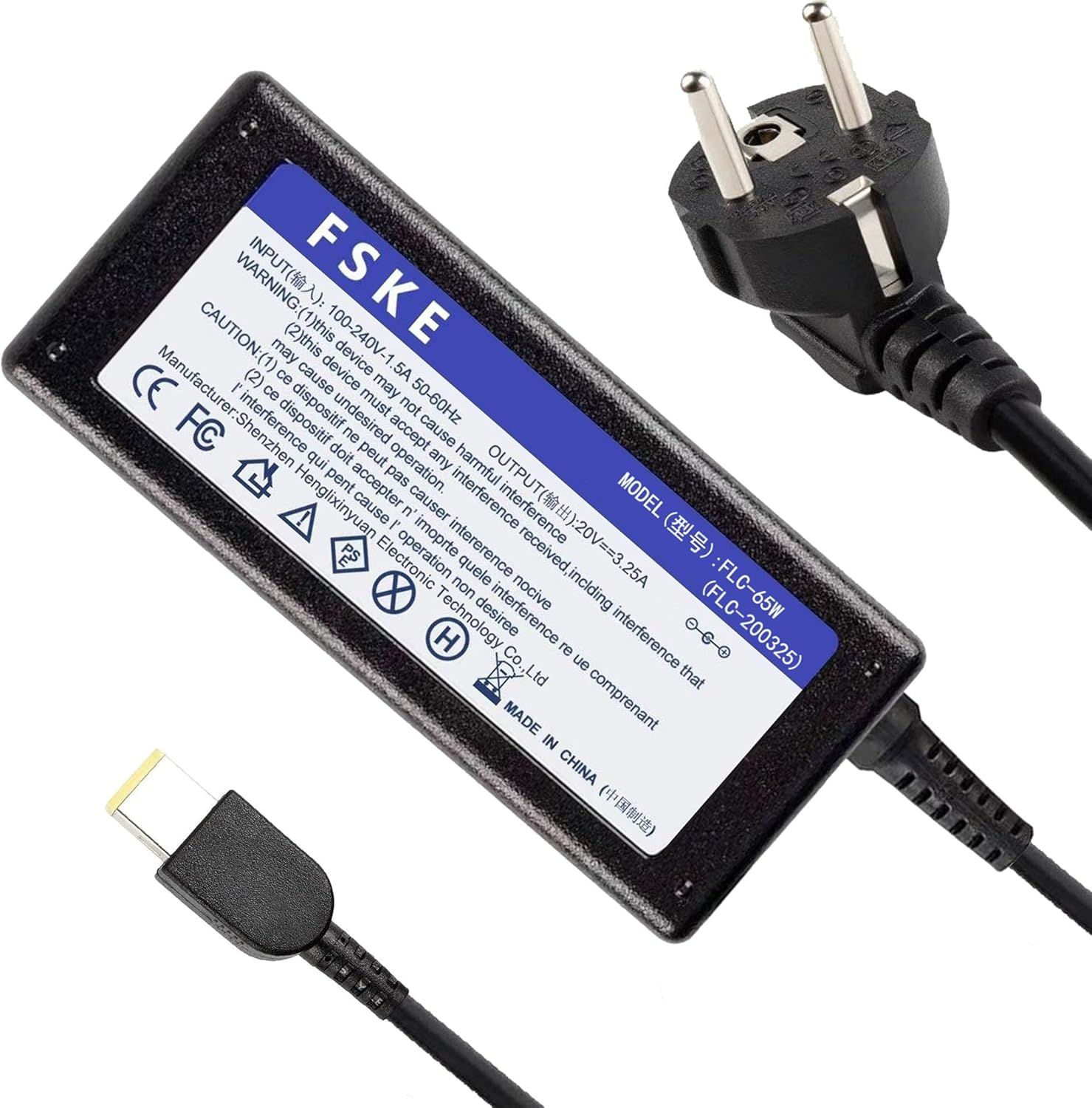 Lenovo ThinkPad 65W 20V 3.25A Laptop Charger