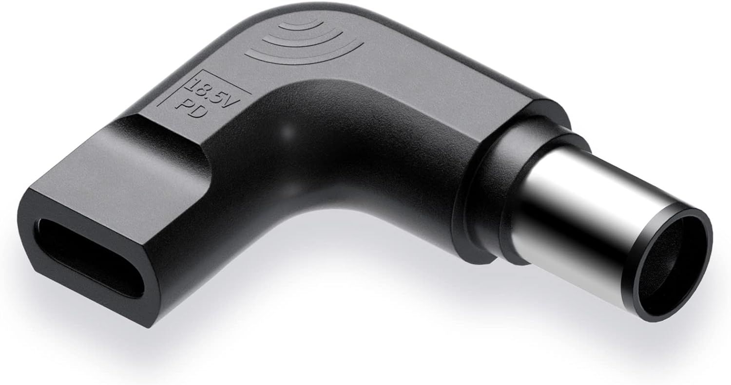 USB-C to DC 7.4 * 5.0mm Adapter for HP Laptops