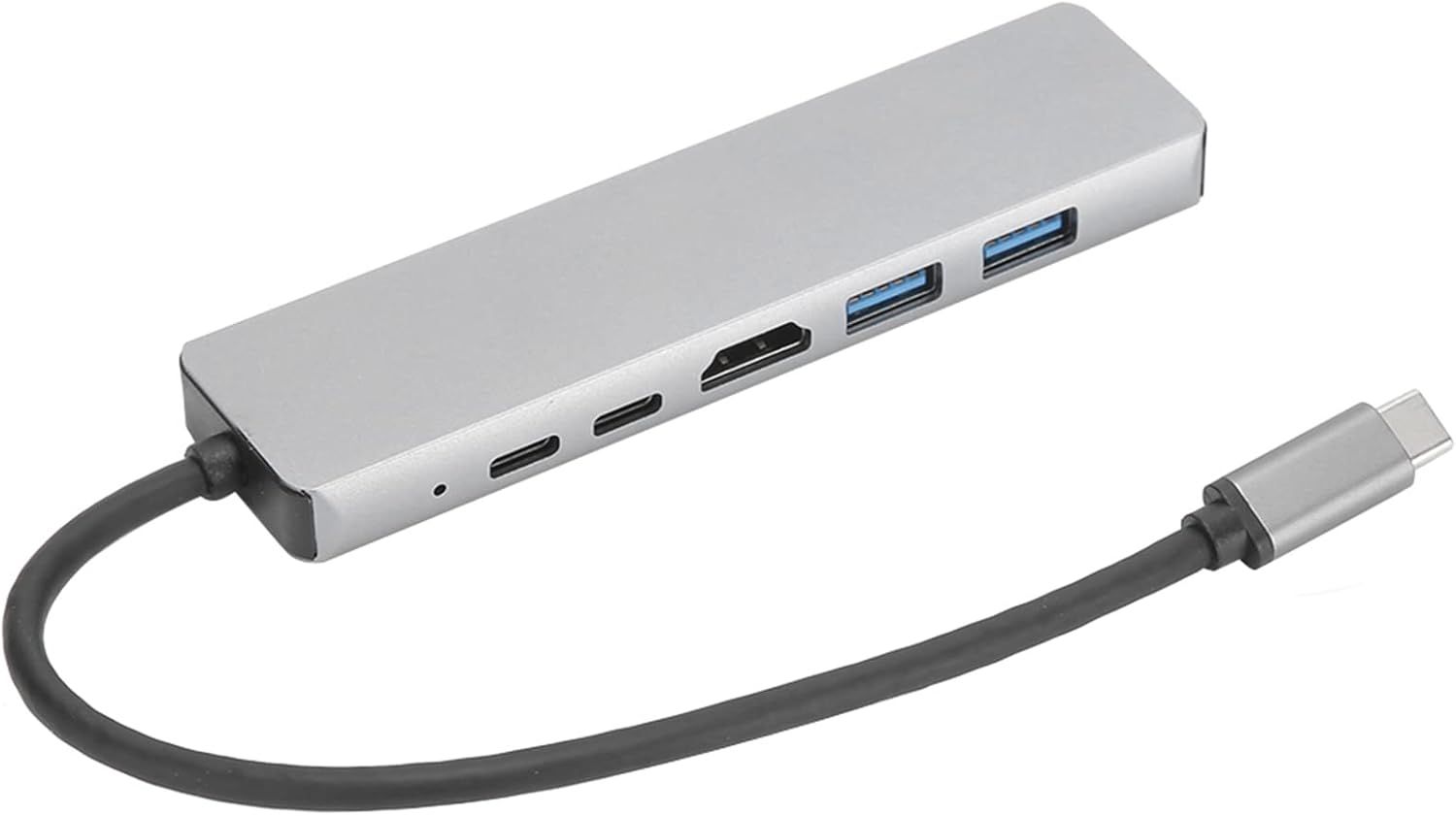 VDFHDFJGFJ Stable Performance 6-in-1 USB-C Docking Station