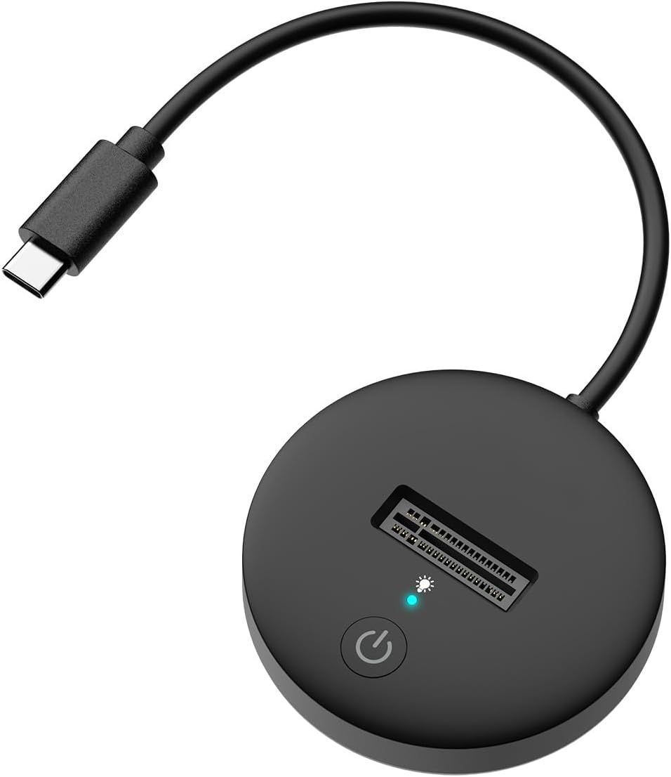 VDFHDFJGFJ M.2 NVME SSD Enclosure with USB C-C Cable