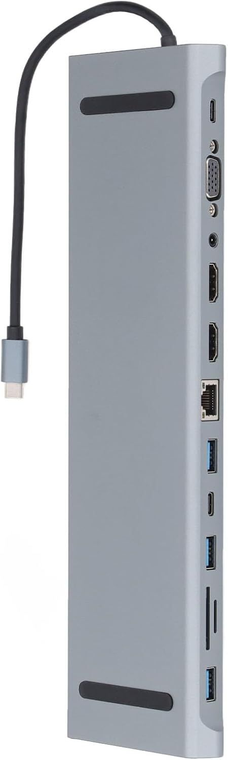 VDFHDFJGFJ 12-in-1 USB C Docking Station