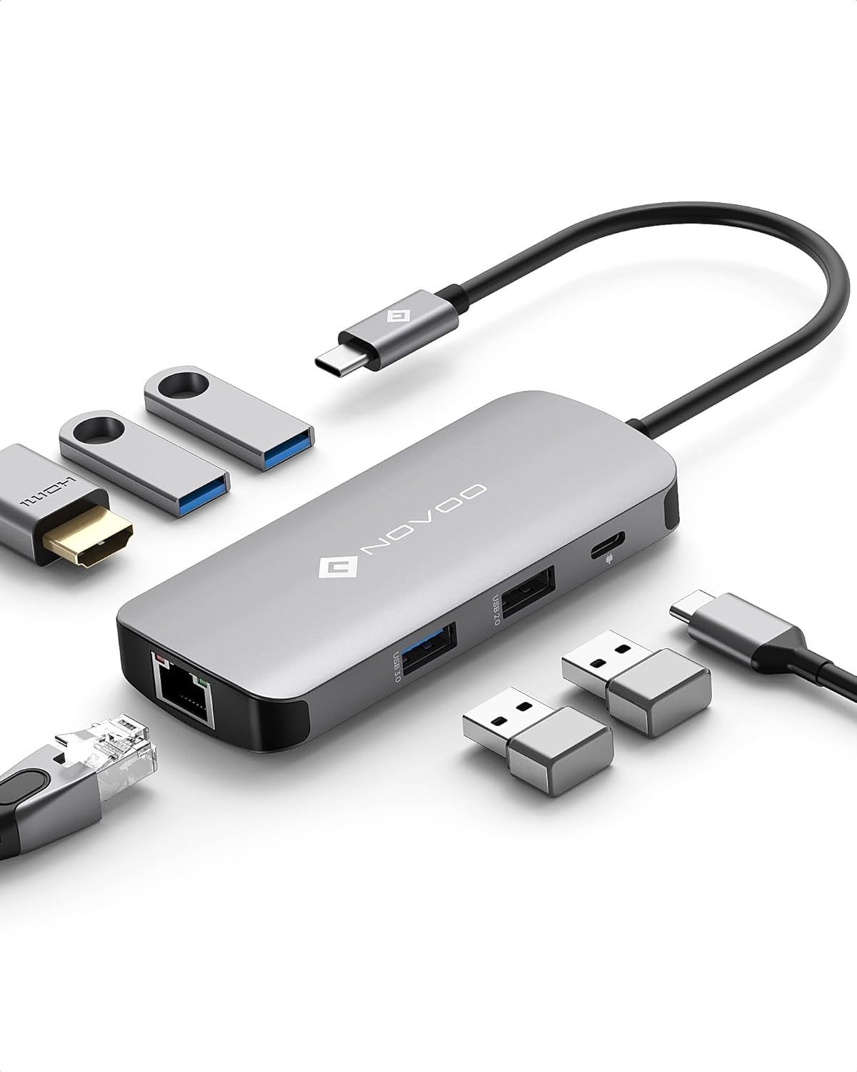 USB-C 7-in-1 Hub Adapter