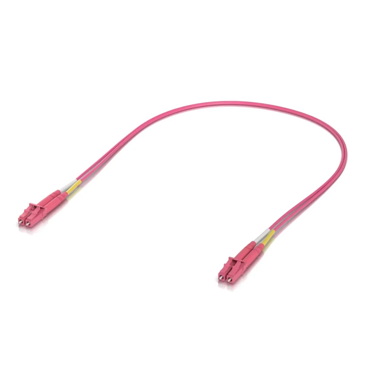 Ubiquiti OM4 Duplex UPC 0.5m Fiber Optic Cable - UACC-OFC-M2-LULU-0.5M-50