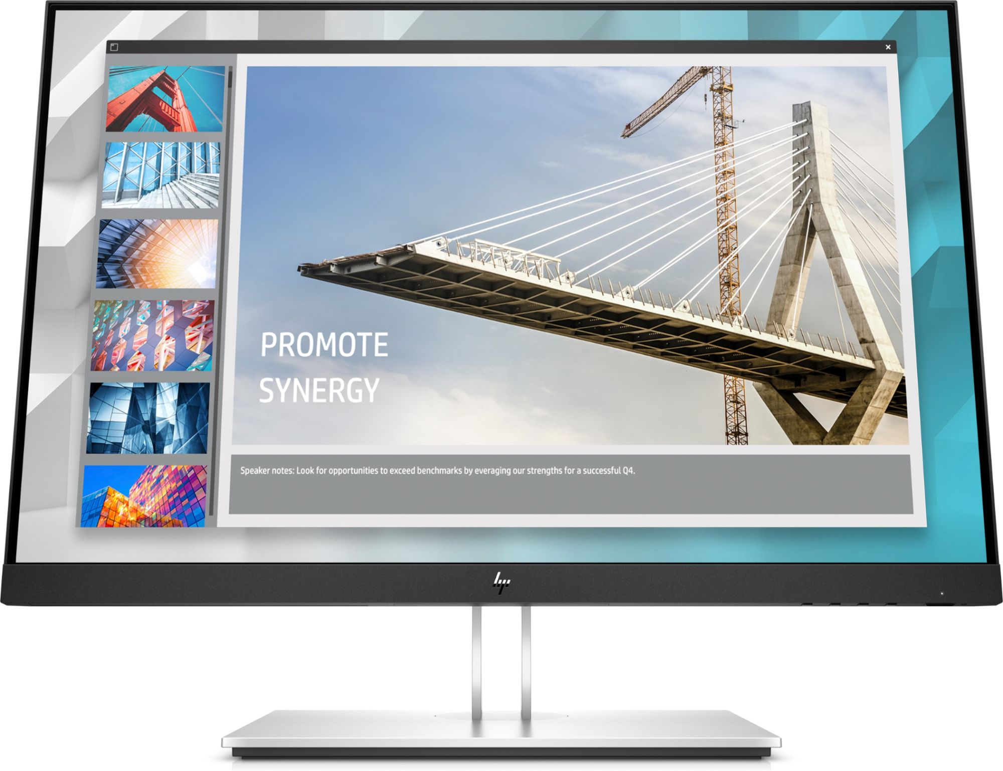 HP E-Series E24i G4 24" WUXGA Monitor, Black