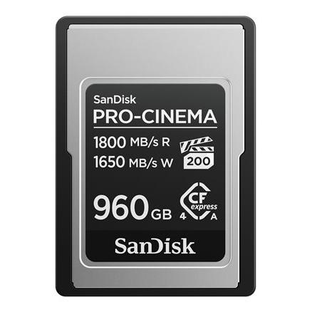 SanDisk PRO-CINEMA 960GB CFexpress Type A Memory Card