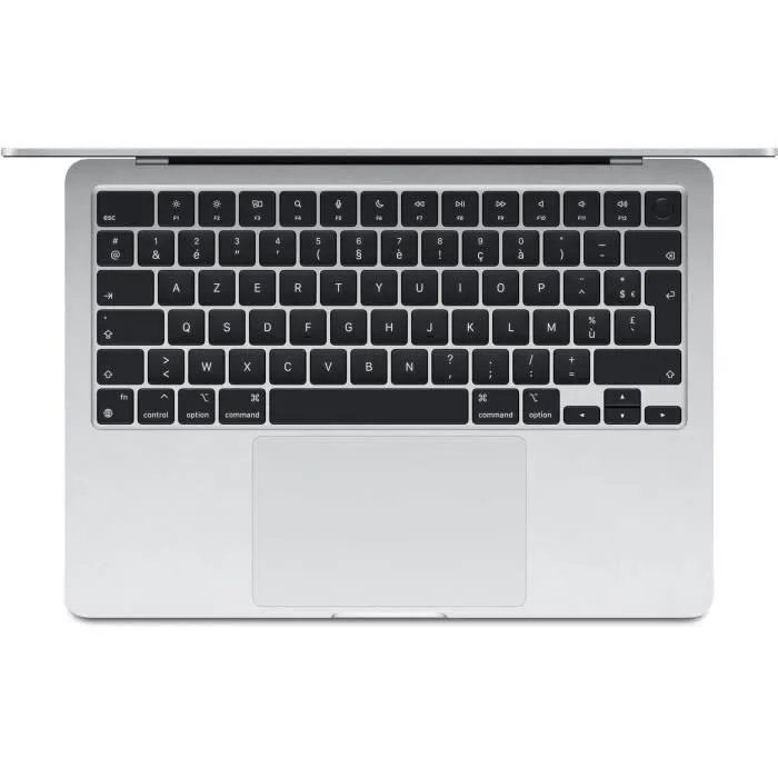 Apple 13.6-inch MacBook Air M3 (2024) - 8GB RAM - 512GB Storage - Silver - AZERTY Keyboard (2024)
