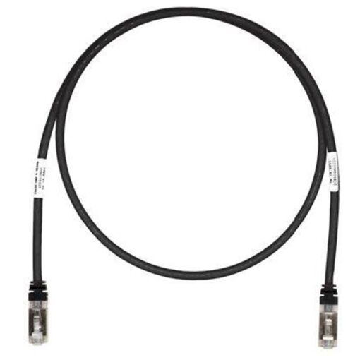 Cable de red Panduit Cat6a, 1,5 m, Negro