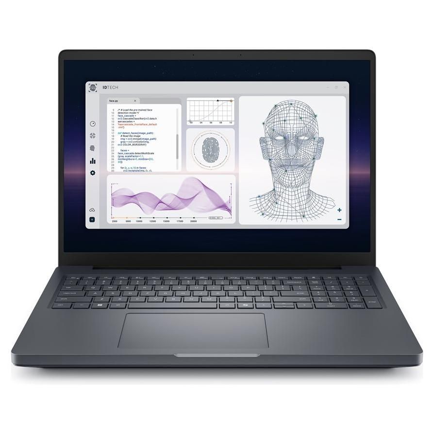 Dell Pro Max 16 Plus MB16250 - AI Workstation Laptop - Intel Core i7-265HX / up to 5.3 GHz - vPro Enterprise - Windows 11 Pro - NVIDIA RTX PRO 3000 Blackwell - 32GB RAM - 1TB SSD SED, NVMe, TLC, Performance - 16" 1920x1200 (Full HD+) @ 120Hz - 2.5 Gigabit Ethernet